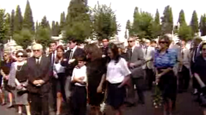 Funeral de Alcina Bastos