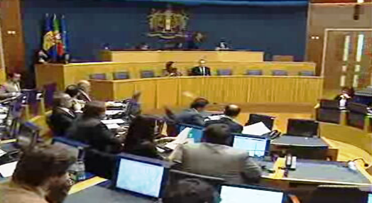 Reunião da Assembleia Legislativa da Madeira