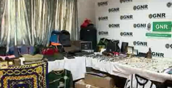 Apreensão de bens roubados