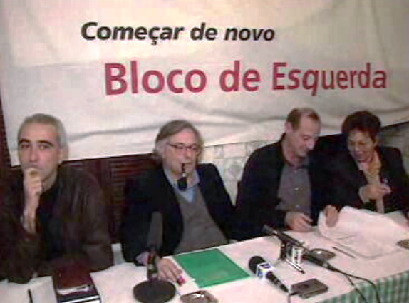 Apresentação do Bloco de Esquerda