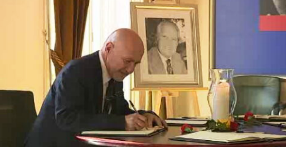 Condolências por Mário Soares