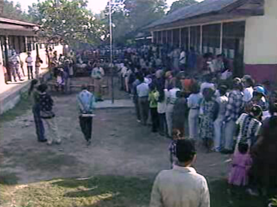 Afluência  às urnas em Timor-Leste