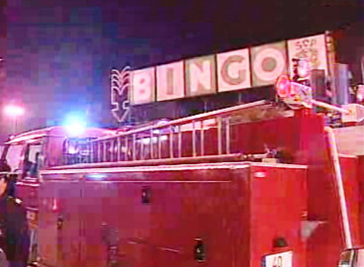 Incêndio no Bingo do Sporting