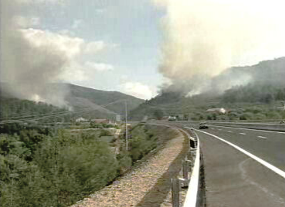 Incêndio na Serra da Gardunha