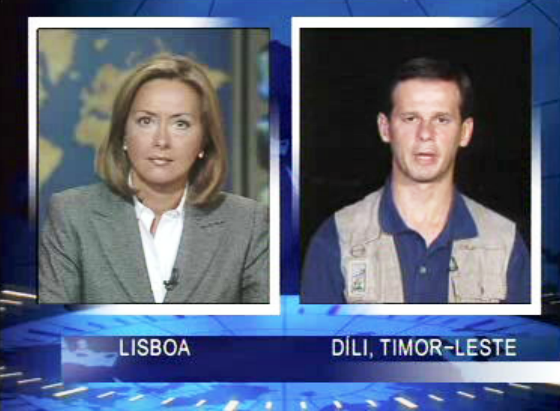 Retirada dos jornalistas indonésios de Timor