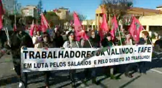 Marcha de protesto em Fafe