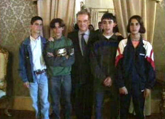 Jorge Sampaio recebe vítimas de trabalho infantil