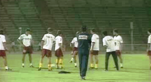 Futebol: treino da Seleção Nacional