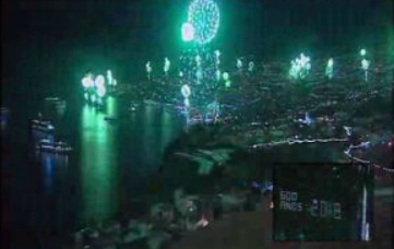 Fogo de artifício no Funchal