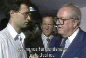 Le Pen critica Mário Soares e Cavaco Silva