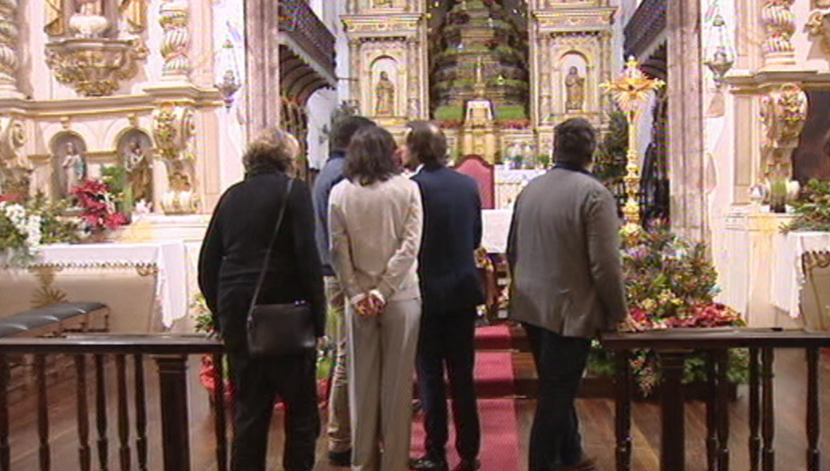 Obras da igreja de Machico