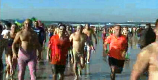 Primeiro banho do Ano