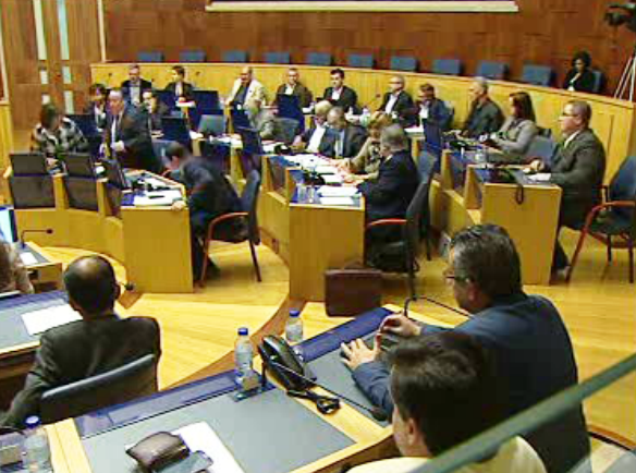 Reunião da Assembleia Legislativa da Madeira