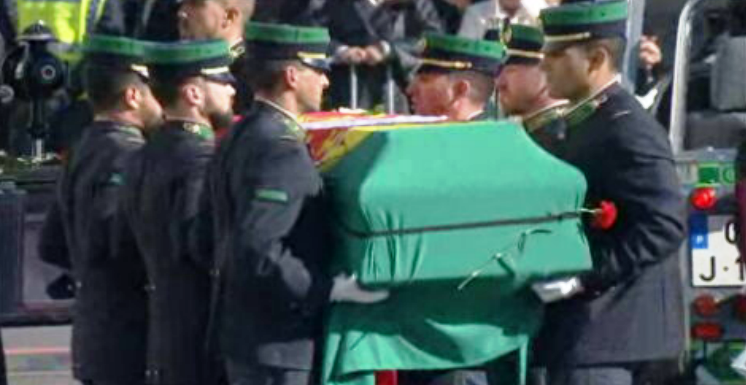 Cortejo fúnebre de Mário Soares