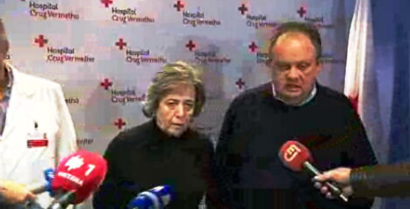 Conferência de imprensa de João Soares e Isabel Soares