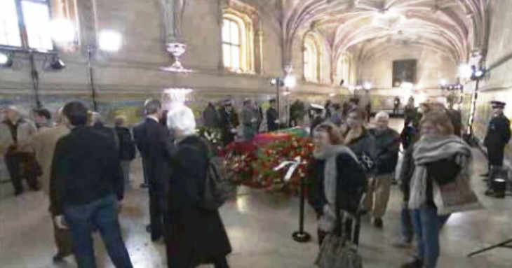 Velório de Mário Soares