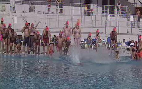 Primeiro mergulho do Ano