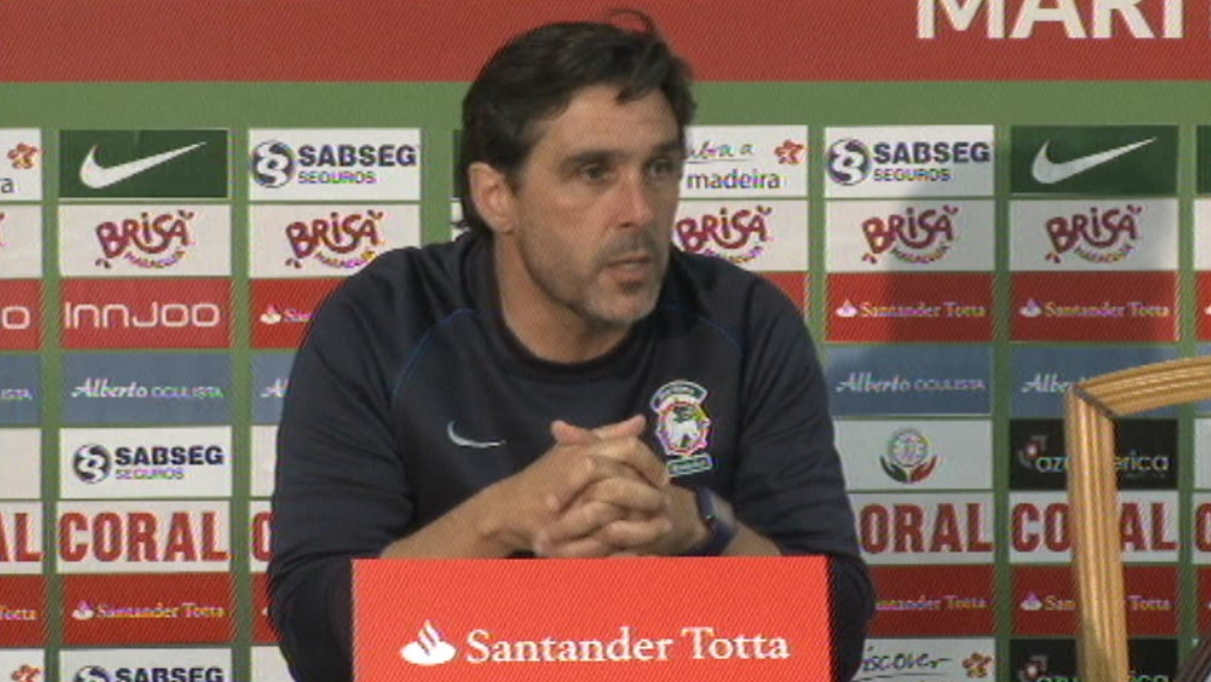 Futebol: treino do Marítimo