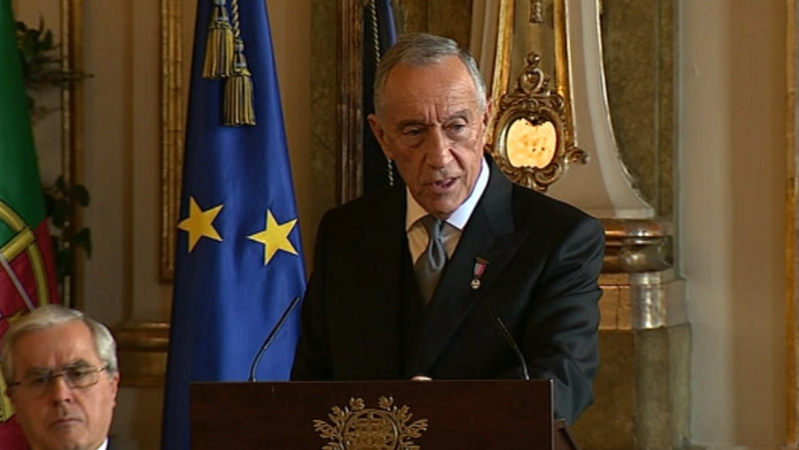 Encontro entre Marcelo Rebelo de Sousa e diplomatas