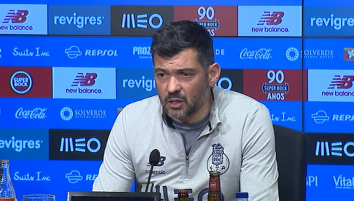 Declarações de Sérgio Conceição