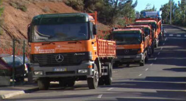 Fiscalização de camiões