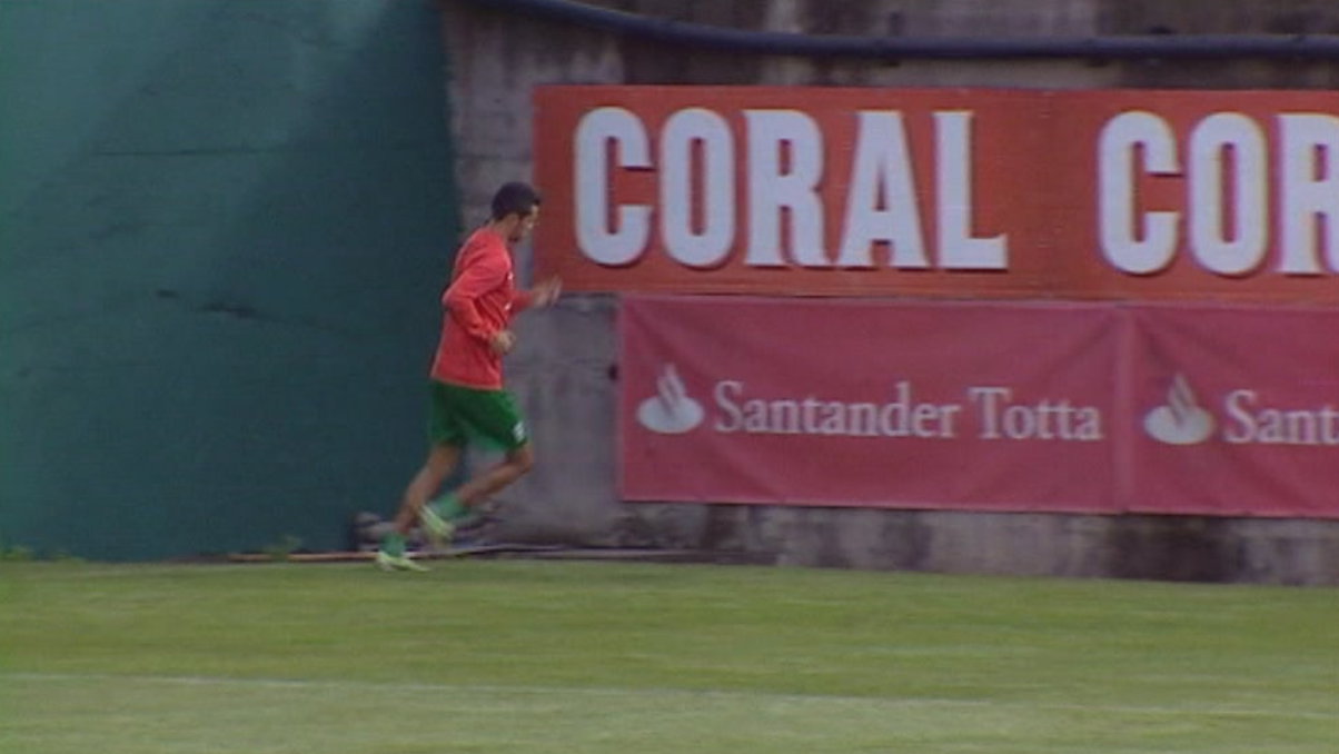 Futebol: treino do Marítimo