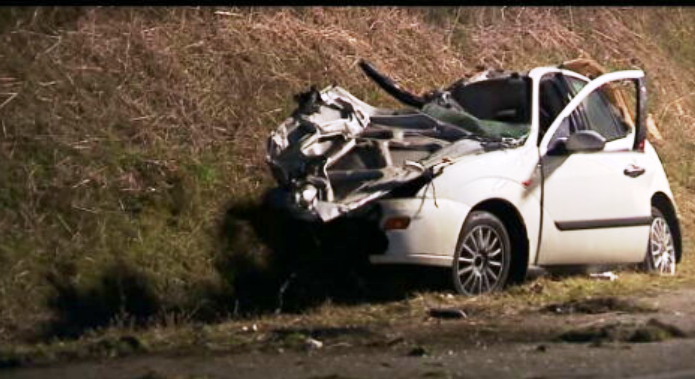 Acidente de viação em Bragança