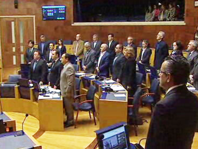 Sessão da Assembleia Legislativa Regional da Madeira