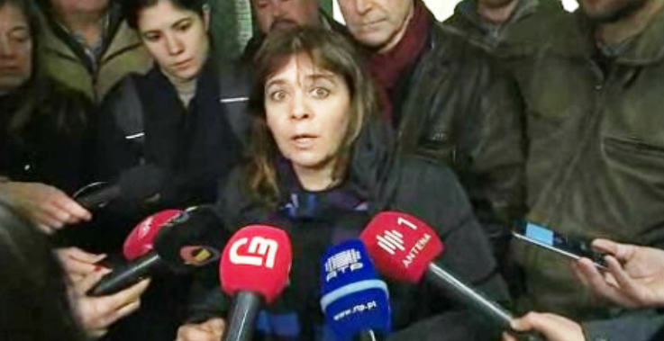 Conferência de imprensa de Catarina Martins