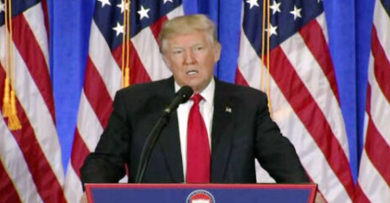 Conferência de imprensa de Donald Trump