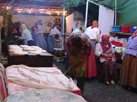 Feira etnográfica em Santa Cruz