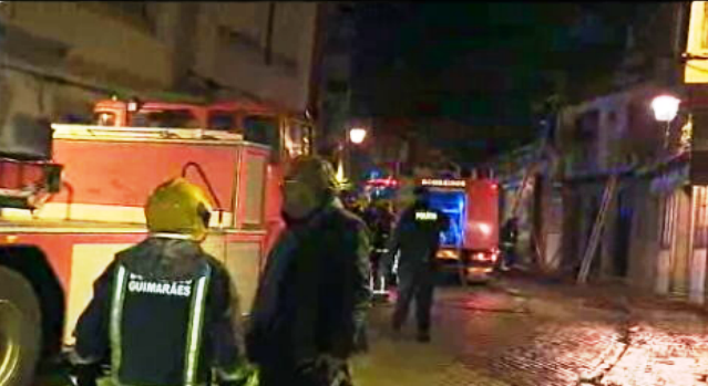 Incêndio em Guimarães