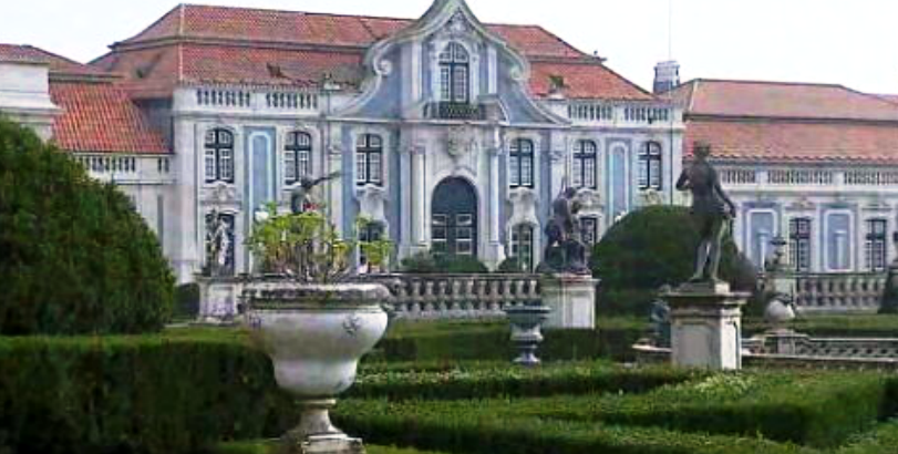 Obras no Palácio de Queluz