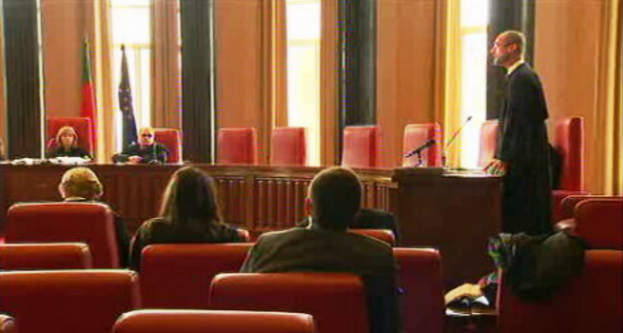 Protestos dos advogados