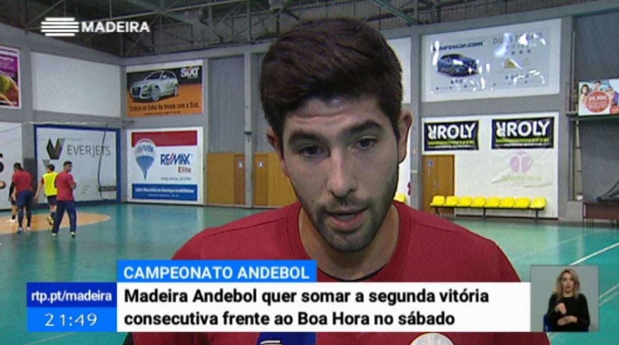Andebol: treino do Madeira SAD