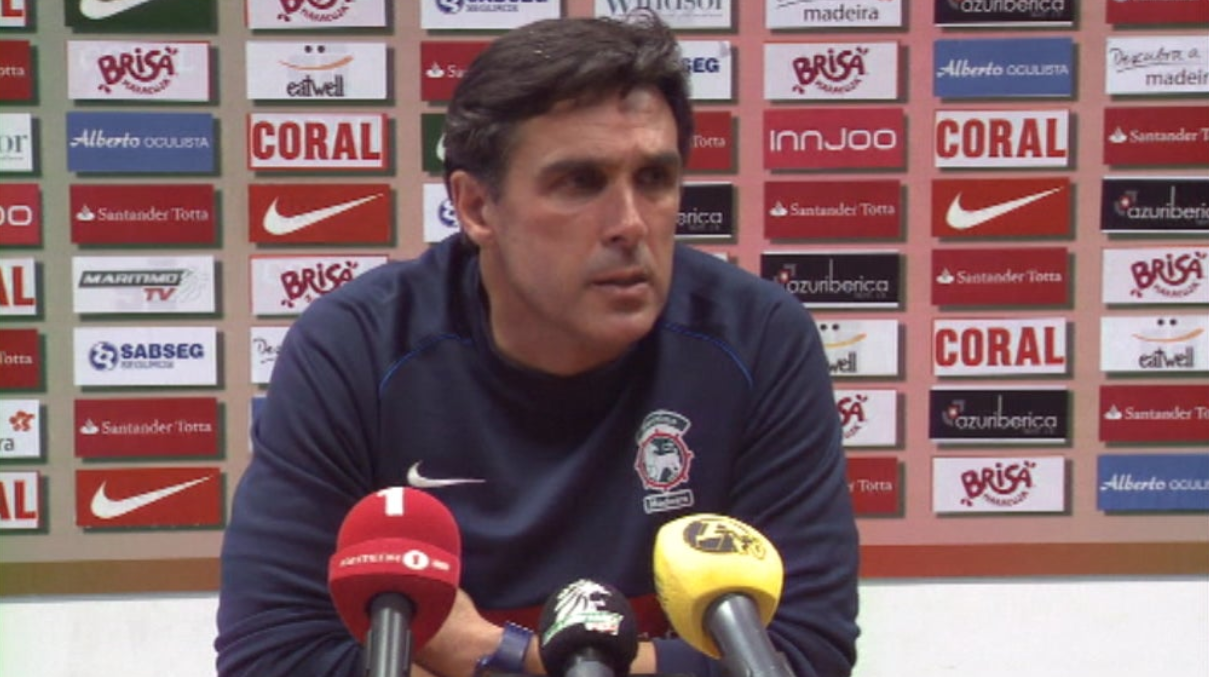 Futebol: treino do Marítimo