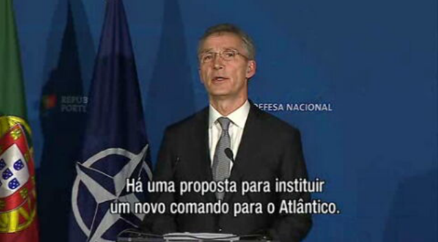 Jens Stoltenberg em Portugal