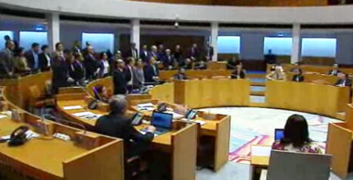 Incidente parlamentar na ALR Açores