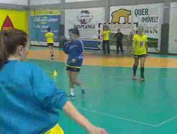 Andebol feminino: treino do Madeira SAD