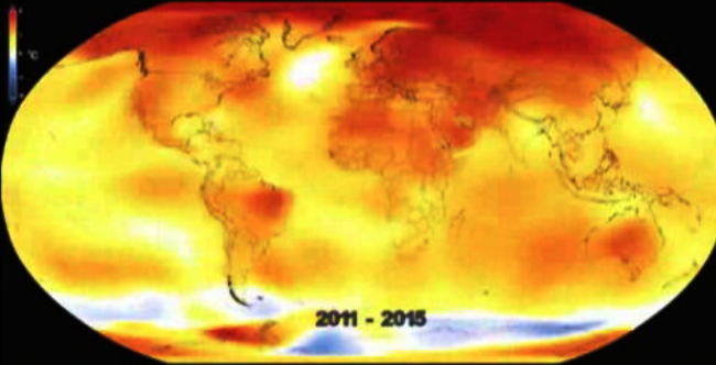2016 foi o ano mais quente