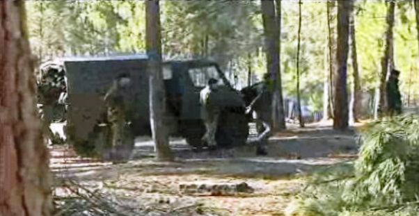 Acidente com blindado em Vila Real