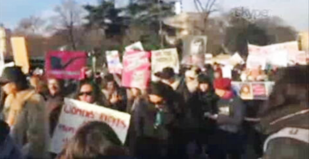 “Marcha das Mulheres” contra Trump