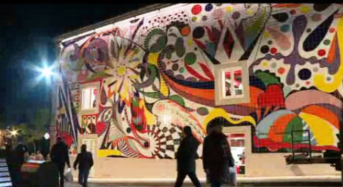 Mural de Joana Vasconcelos