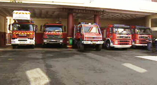 Reforço de bombeiros no Funchal