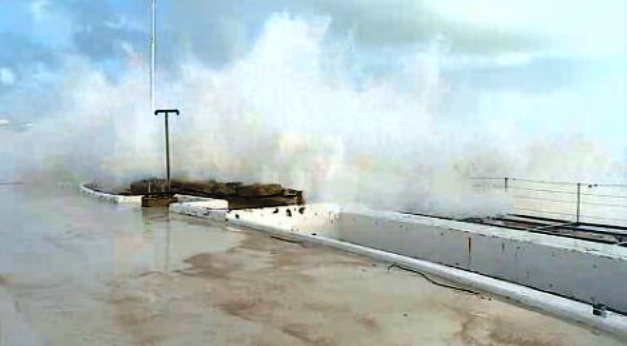 Mau tempo no Algarve