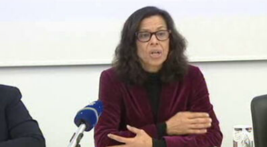 Conferência de imprensa de Paula Cabaço