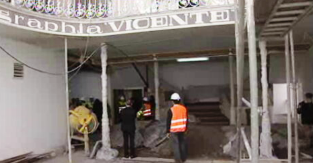 Obras de reabilitação do Museu Vicentes