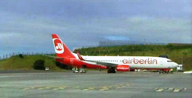 Ligação entre os Açores e Dusselforf