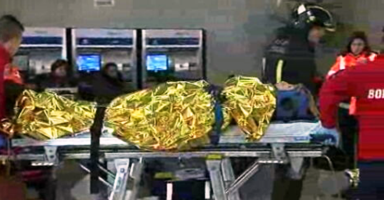 Acidente fluvial no rio Tejo