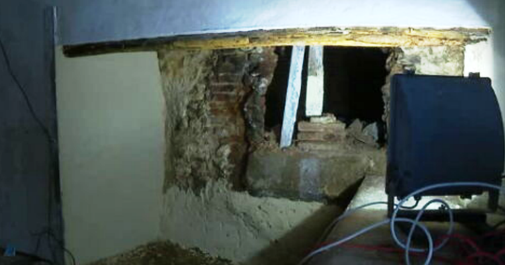 Recuperação de forno comunitário